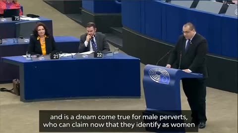 Cristian Terhes Euro MP - What Is A Woman?