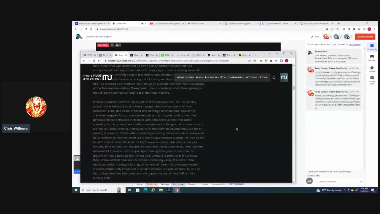 Shoot-Outs With Bigfoot