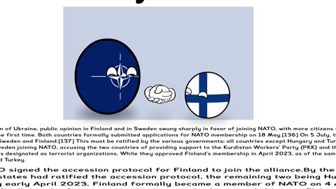 Countryballs: Finland joins NATO