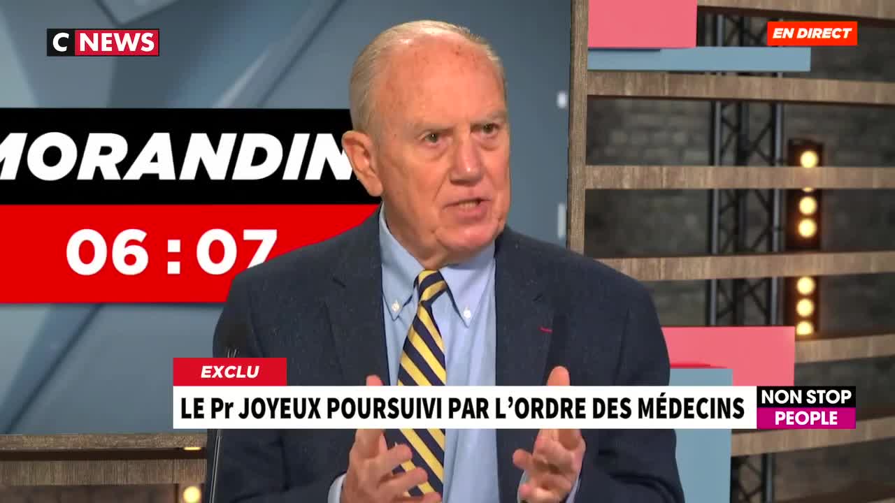 Poursuivi par l'Ordre des médecins, le Pr. Joyeux s'en prend à Véran : "Il n'y comprend rien !"