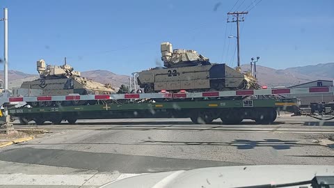 Military Equipment on the move -- Bountiful Utah 17 Oct 23