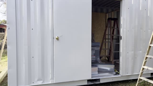 Solar Power Project - Framing out Electrical Equipment Room