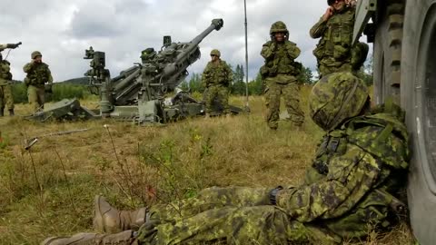 canadian artillery wake up