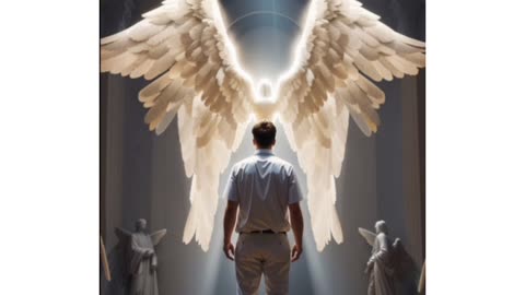 AI's imagination about angels. Do you agree with it ?