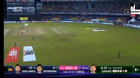 Pak vs sri lanka last over asia cup