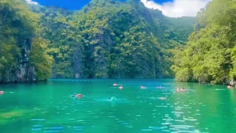 Tourist attraction in Palawan,Philippines