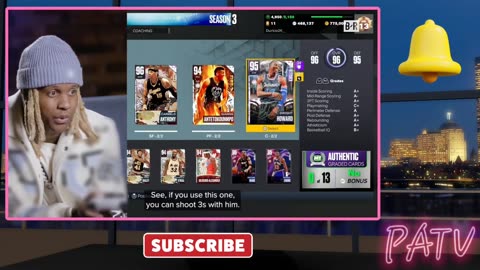 #CNews - #LilDurk Builds his MyTeam in #NBA2K23 & Names his Goat Roster 🐐 😏 #gaming #tech