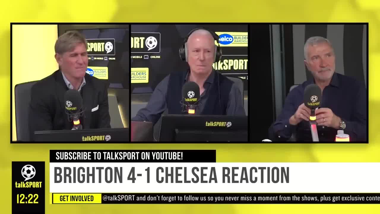 👏Did Chelsea manager Graham Potter deserve to get booed? 😢 Simon Jordan and Graeme Souness discuss!