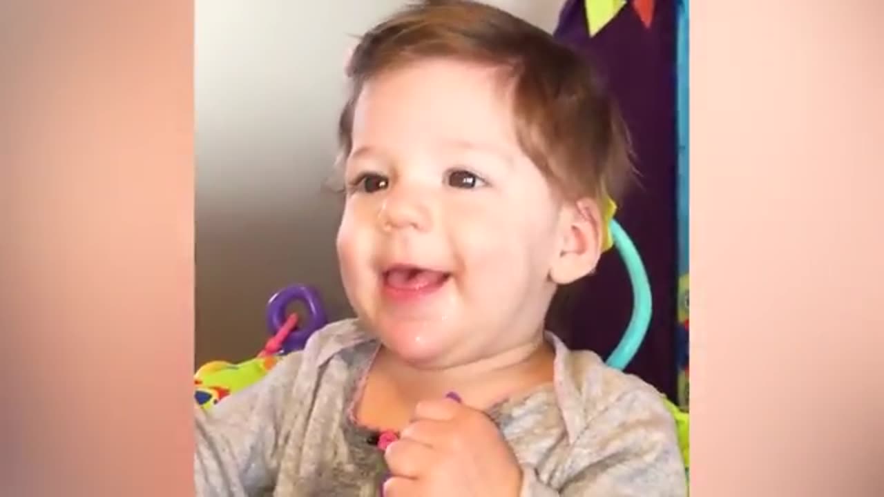 Funny baby video