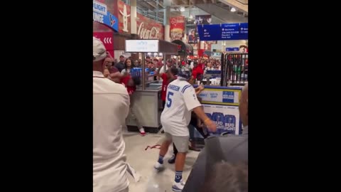 Texans Fans Fight Each Other After Seconds Loss To The Colts