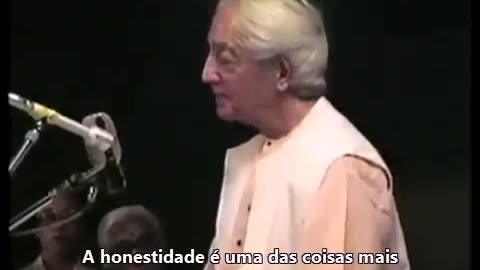 Seja honesto consigo mesmo - Jiddu Krishnamurti