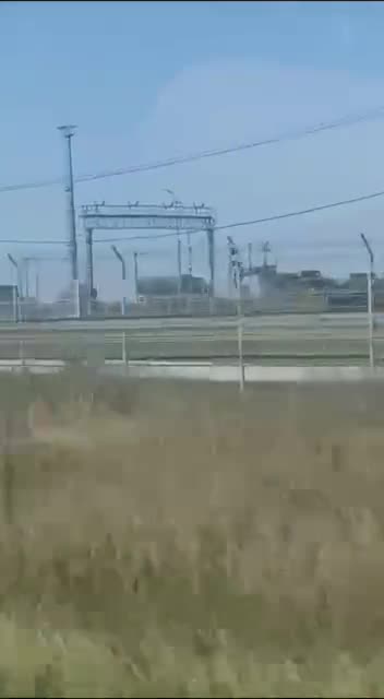 An echelon with Russian equipment incoming