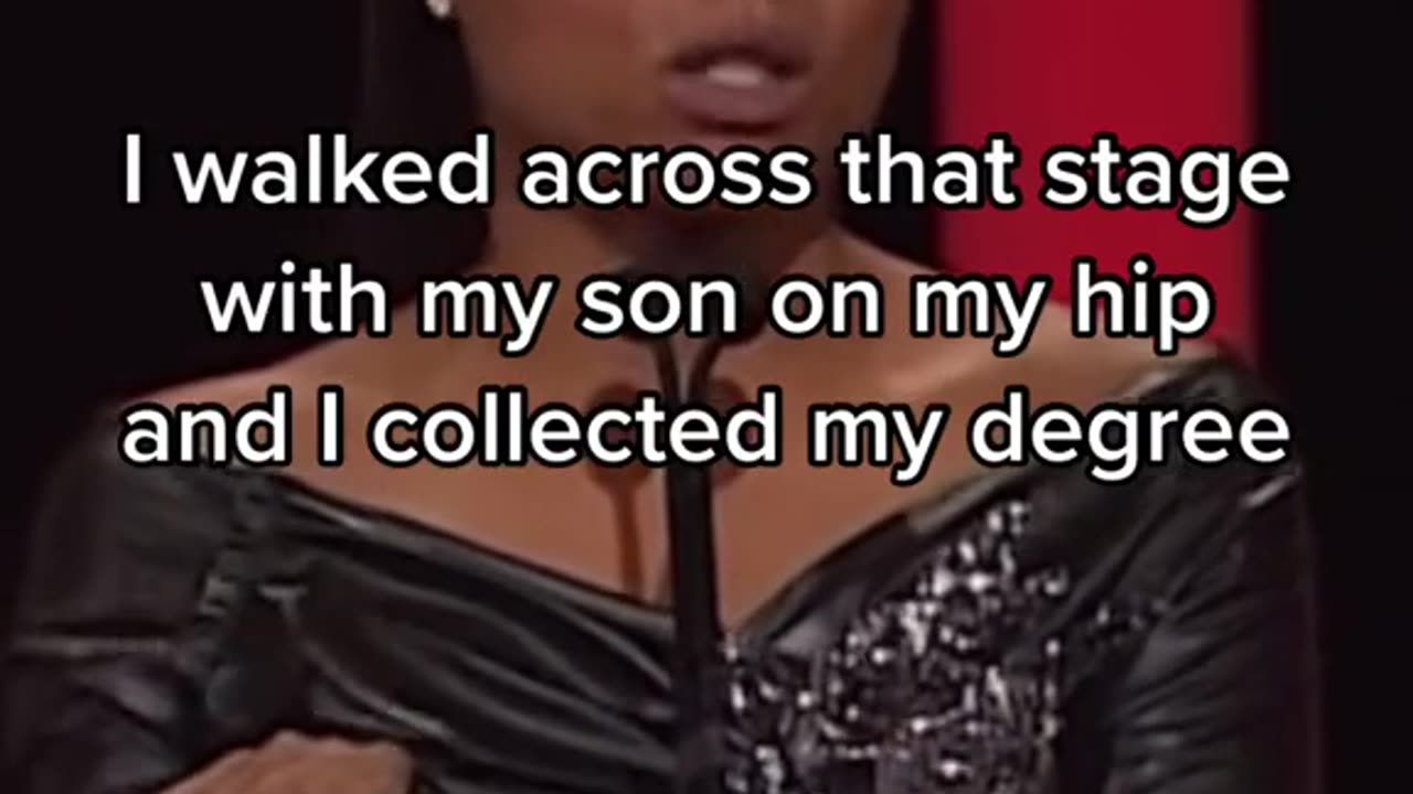 Taraji P Henson's motivational message