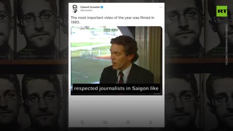 Un video pubblicato dal whistleblower Edward Snowden mostra un ufficiale della CIA nel 1983,mentre discute con disinvoltura della pratica di piazzare false informazioni nei media occidentali.la stessa cosa la fanno pure in Russia