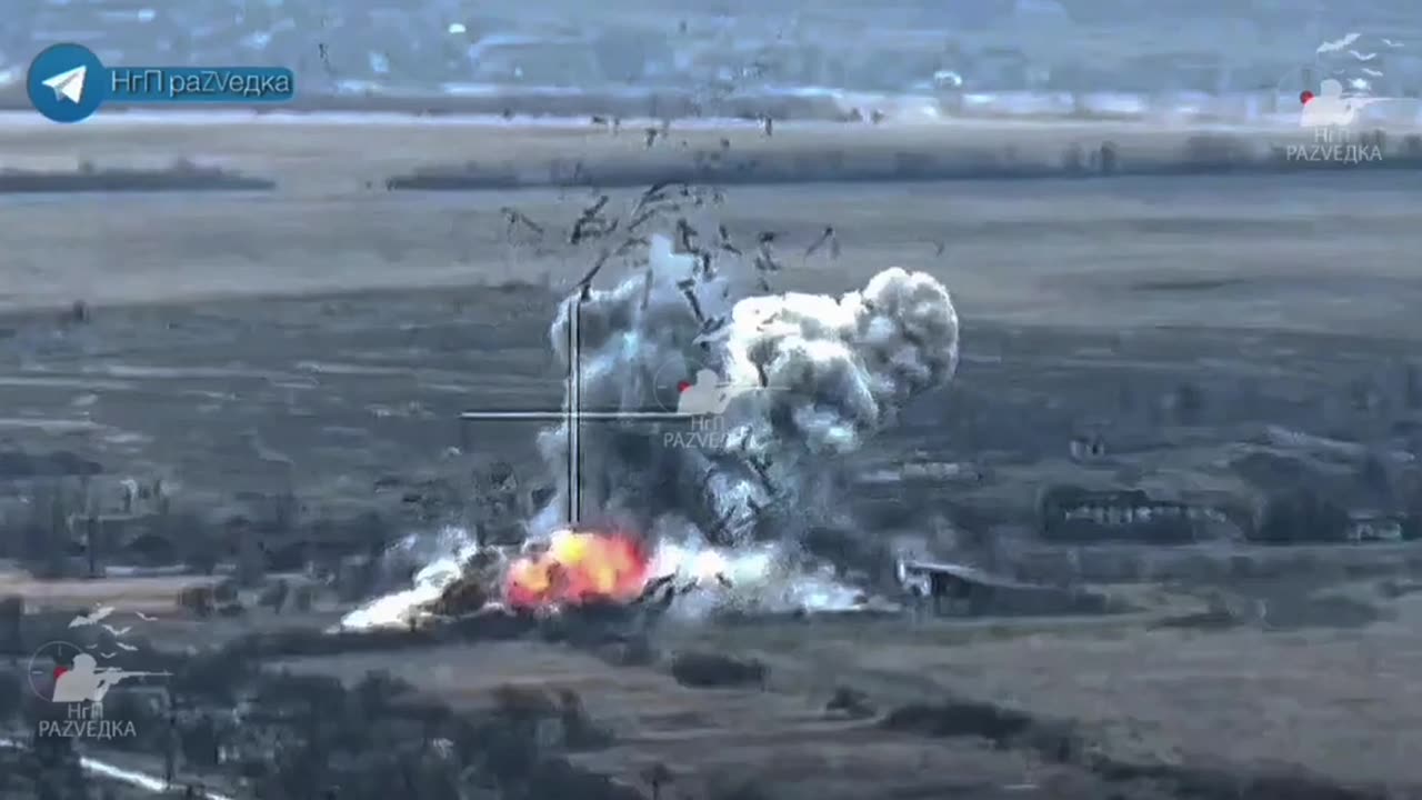 Incredible Russian Aerospace Forces bombing Ukrainian positions