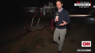 CNN reporter walks through damage left by deadly severe storms