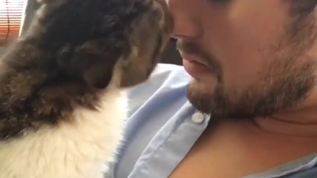 My girlfriend wouldn't kiss me like that