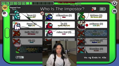 Streamers react to Disguised Toast Among Us bait on Leslie