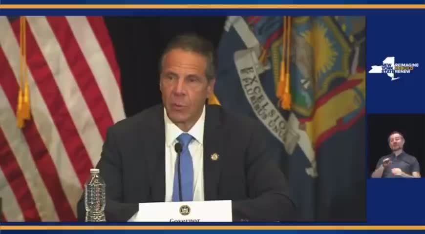 NY Gov. Cuomo has an ambitious plan how to vaccinate its citizens - 7-26-21