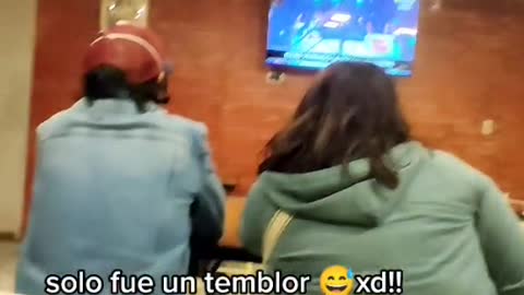 Arequipa en estosmomentos !!!solo fue un temblor xd!!