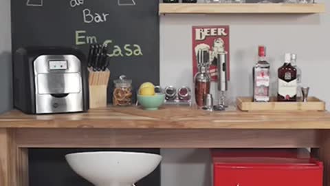 How to set up a bar at home easy 😎🍻