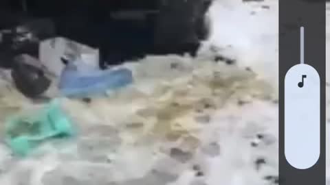 Damaged Military armored vehicles left to turn to rust