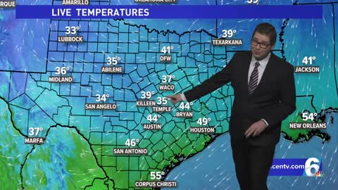 Central Texas Forecast Warmer Temperatures and More Cloud Cover Returning After Last Cold Front