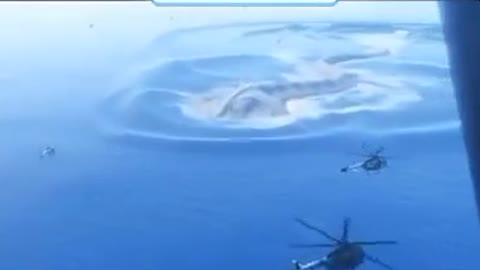 HELICOPTER CHASES SEA MONSTER IN THE PACIFIC OCEAN WATCH THE VIDEO AND SHARE