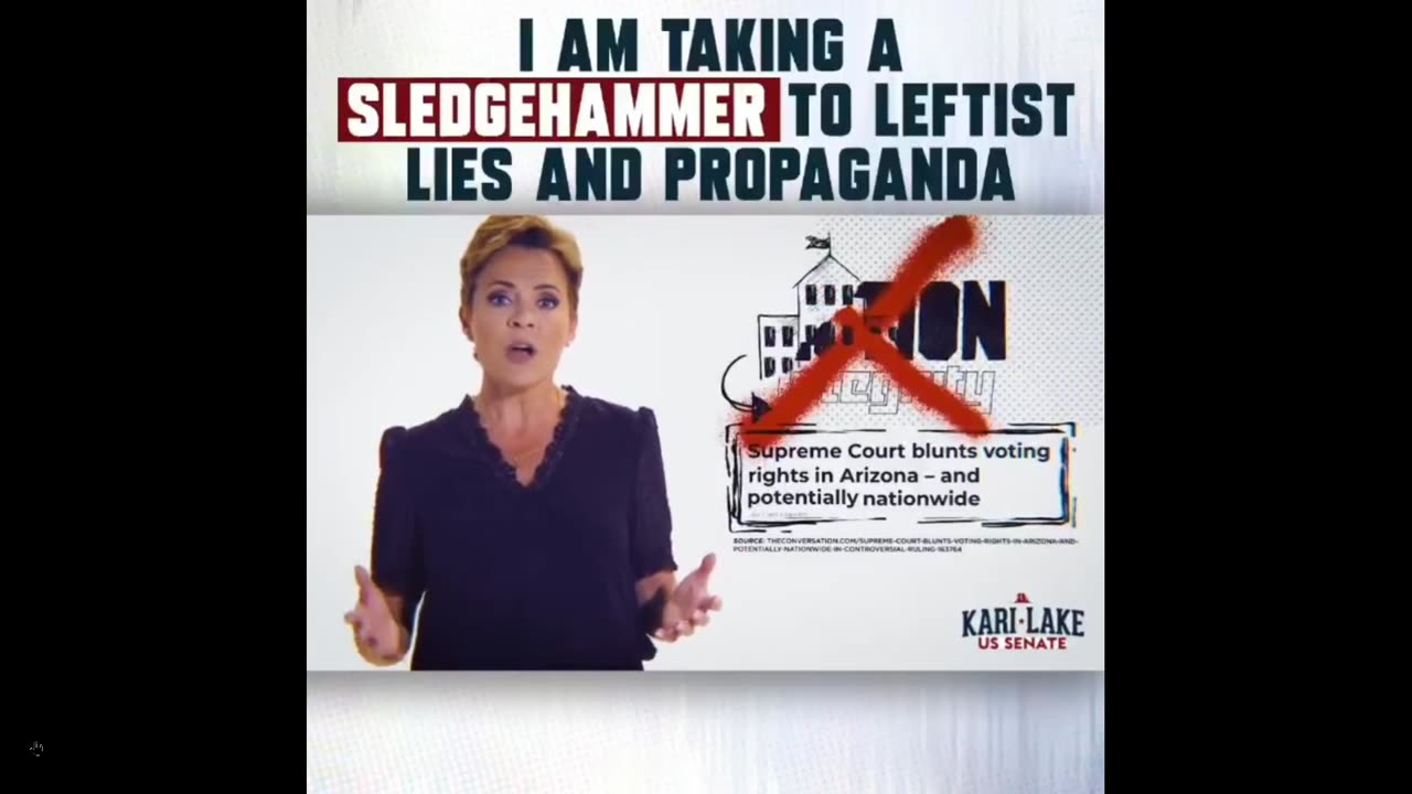 America, this is your incoming Director of Media, Kari Lake: