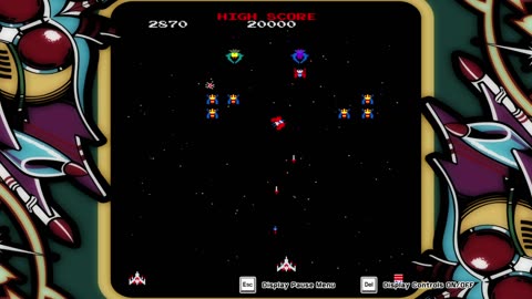 GALAGA RETRO GAMEPLAY