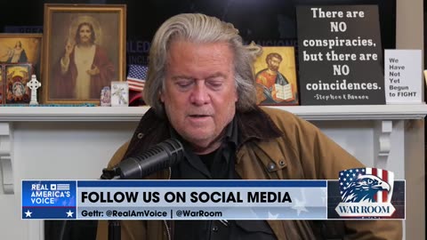 Steve Bannon Focuses MAGA On Its True Objective: "The Most Important Thing Happening Right Now Is The NDAA"