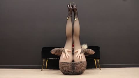sexy Yoga open hips CONTORTION flexibility Total Body Stretch lingerie model Exercises