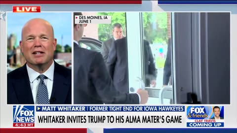 Matt Whitaker on Fox and Friends Saturday 09.09.2023