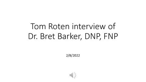 Tom Roten interview 2 8 2022