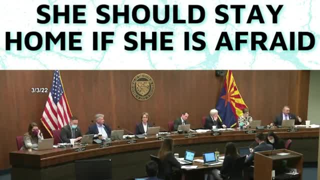 ARIZONA STATE SEN. LUPE CONTRERAS (DEM.) SAYS VICTIMIZED WOMAN SHOULD STAY AT HOME RATHER THAN CARRY