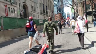 Toronto Freedom March, April 15, 2023 - early summer