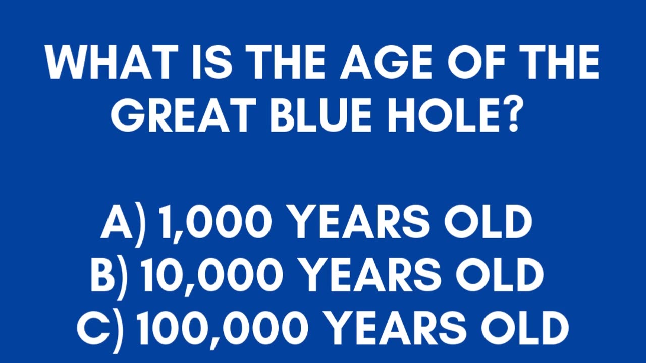 📜 🌟 🚀 Why Does the Great Blue Hole Fascinate Explorers? 📜 🌟 🚀