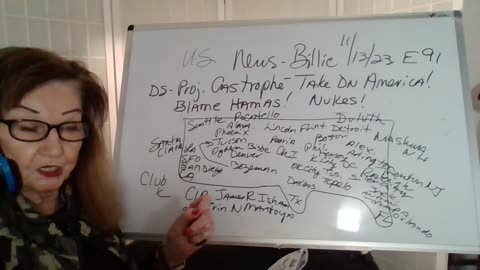 111523 DS-SHADOW CIA PREP TAKE DN AMERICA! PROJ CATASTROPHE! BLAME HAMAS! NUKES! LIST-CITIES! US91