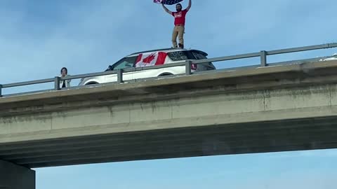 Freedom Convoy Fargo to Pembina/Emerson Border