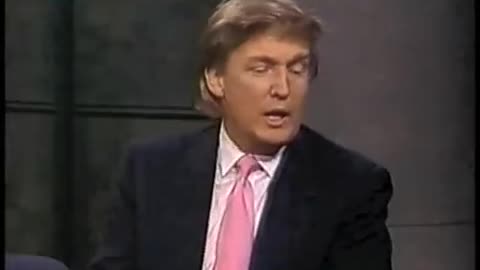 Donald Trump on Letterman, May 21, 1992