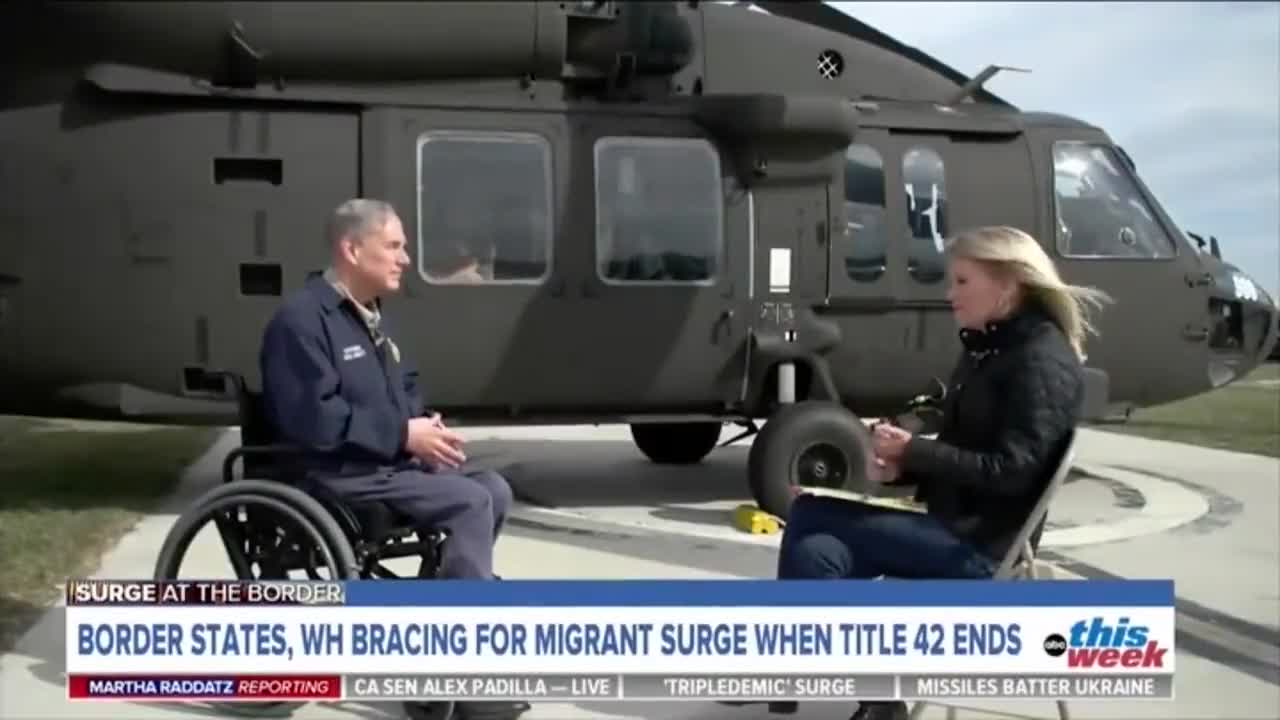 ABC Reporter Loses Plot While Interviewing Gov. Abbott About the Border Crisis