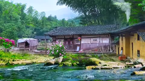 Streams flow wan such as Ling, pleasant run mind and body quiet