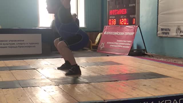 Snatch 120 kg Vadim Nurgaliev