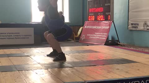 Snatch 120 kg Vadim Nurgaliev