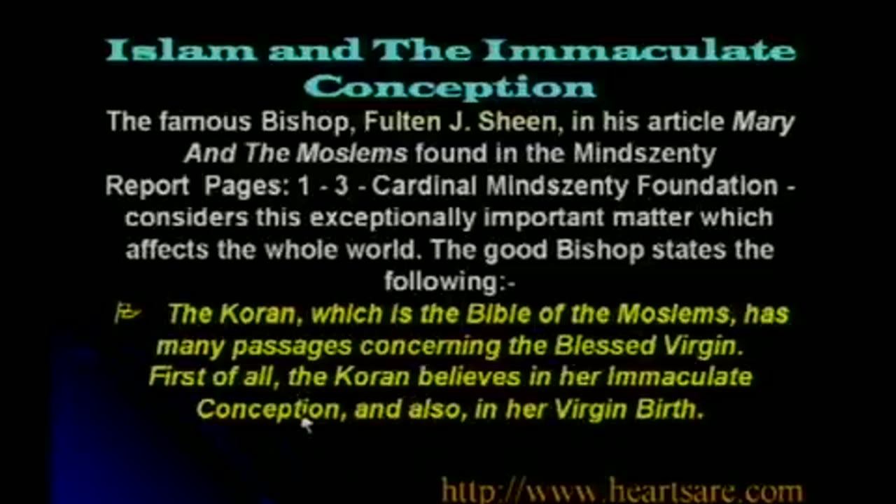 Did Catholicism Create Islam. The True Origins of the Islam Revealed. The Islamic Connection Total Onslaught 16 of 36