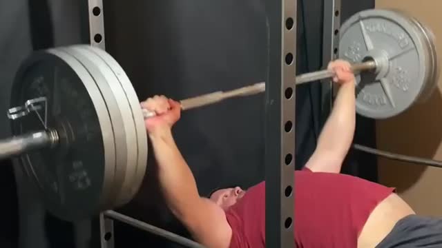 405 LBS Bench Press