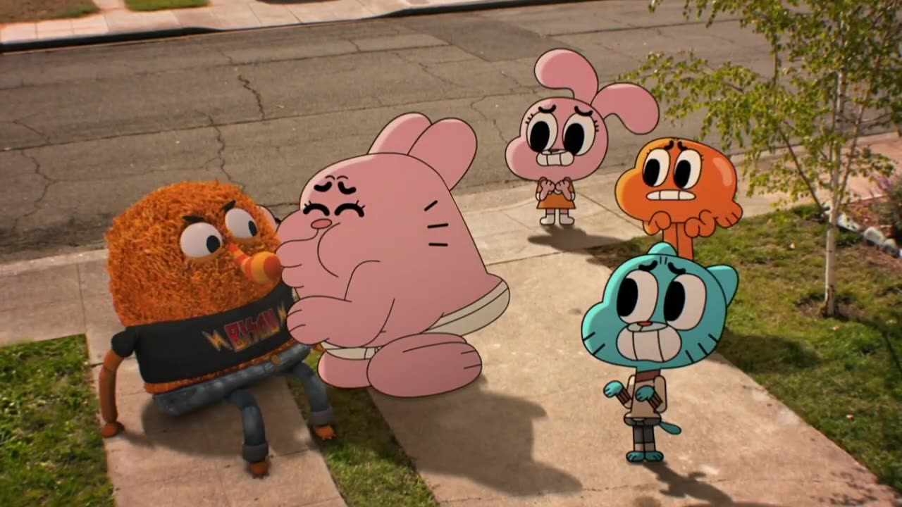 Thee Butt Whistling Song (EXCLUSIVE MUSIC VIDEO) | Gumball: Remixed | The Flakers | Cartoon Network