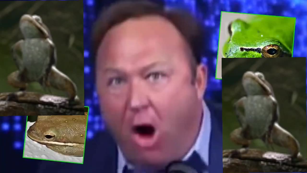 The Legendary Alex Jones! 🐸 Gay Frogs!