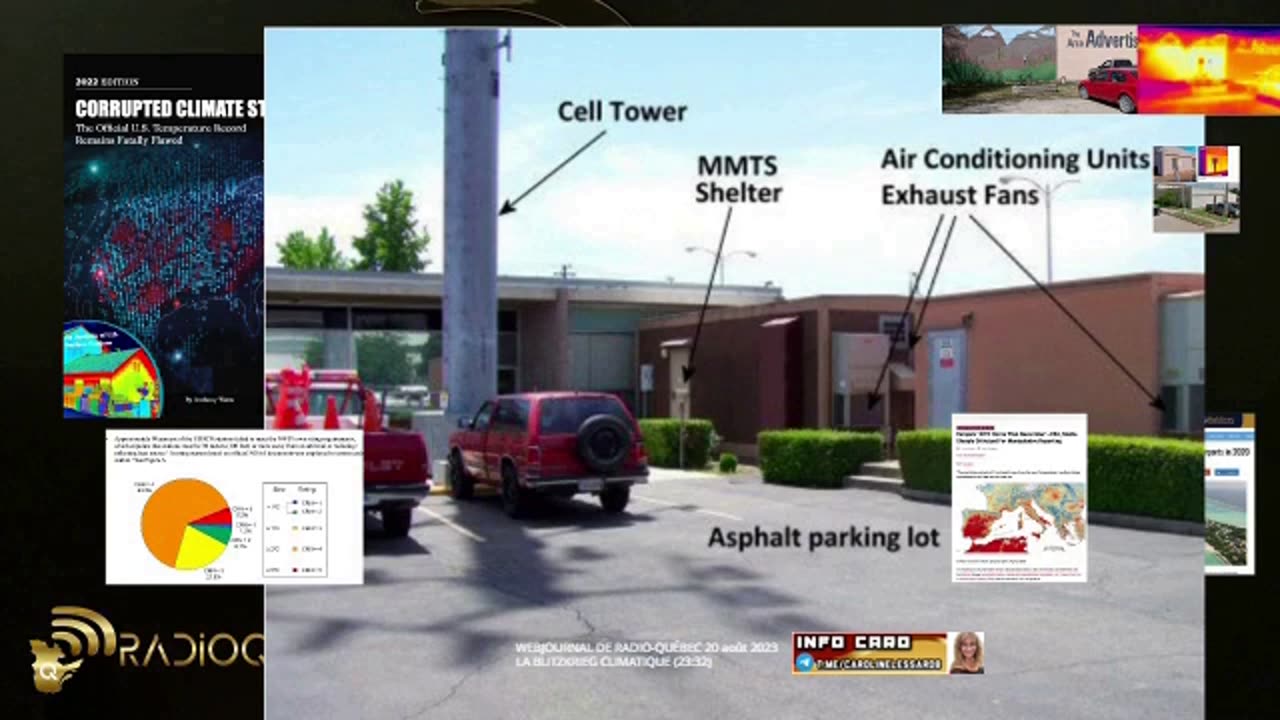 Extrait du WEBJOURNAL DE RADIO-QUÉBEC 20 août 2023 - LA BLITZKRIEG CLIMATIQUE -