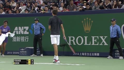 Federer - Simon | Shanghai 2014 Final